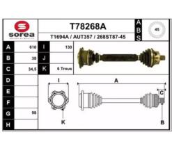 AUDI 4B0407272S